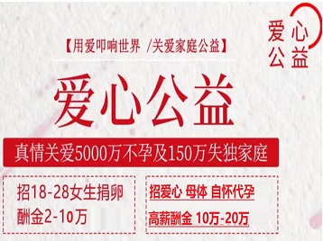 福安捐卵助孕生子 爱心志愿者招募